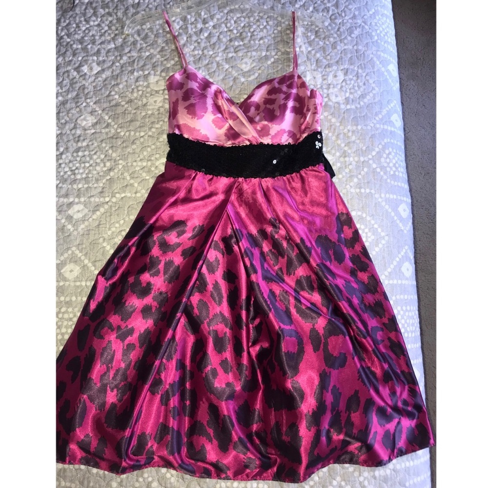 Pink Leopard Dress 💓